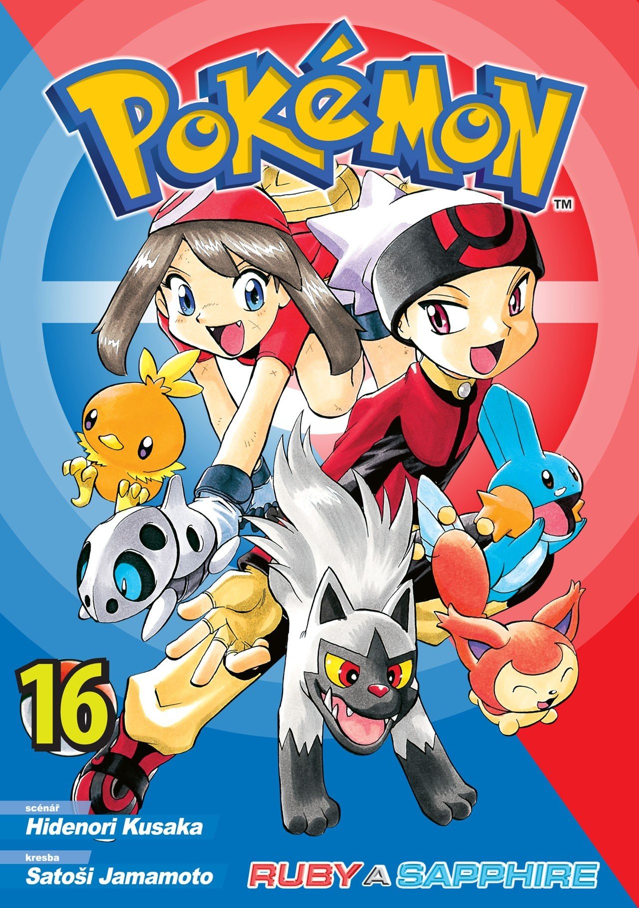 Levně Pokémon 16 - Ruby a Sapphire - Hidenori Kusaka