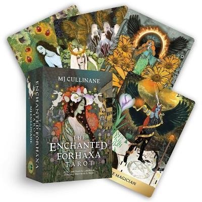 Levně The Enchanted Foerhaxa Tarot: A 78-Card Deck &amp; Guidebook of Fairies, Mermaids &amp; Magic - M. J. Cullinane