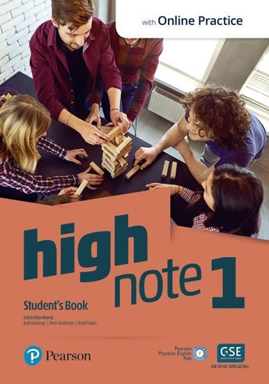 High Note 1 Student´s Book with Pearson Practice English App - Morris Catrin Elen