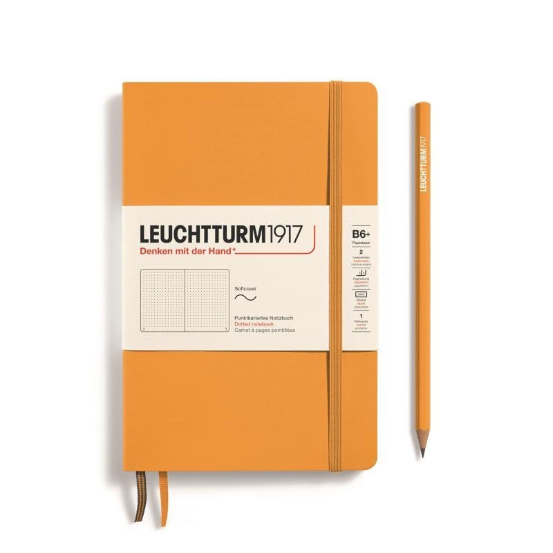 Levně Leuchtturm1917 Zápisník Rising Sun Softcover B6+ tečkovaný