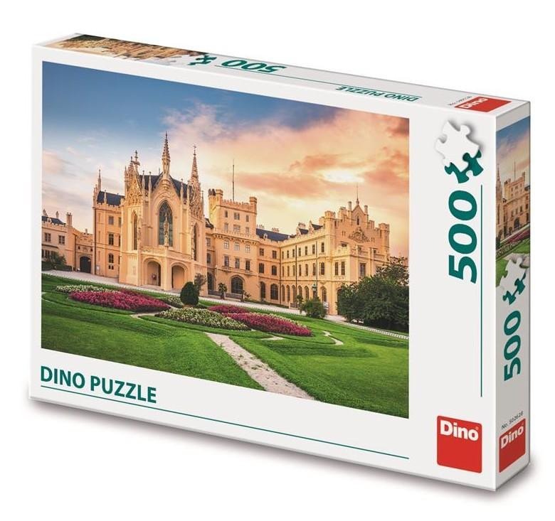 Puzzle Zámek Lednice 500 dílků - Dino