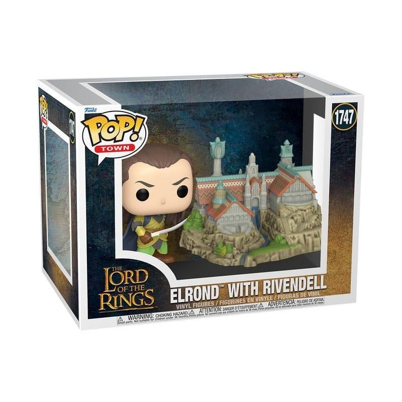 Levně Funko POP Town:Lord of the Rings - Elrond with Rivendell #1747