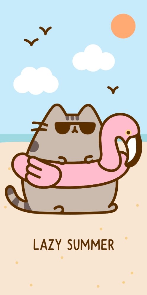 Levně Dětská osuška Kočička Pusheen Mňaumózní Dovolená