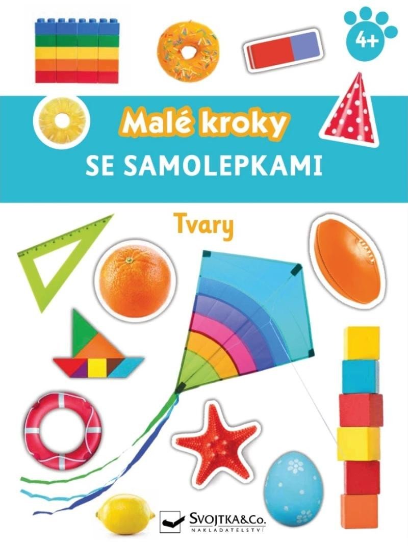 Levně Tvary - Malé kroky se samolepkami 4+