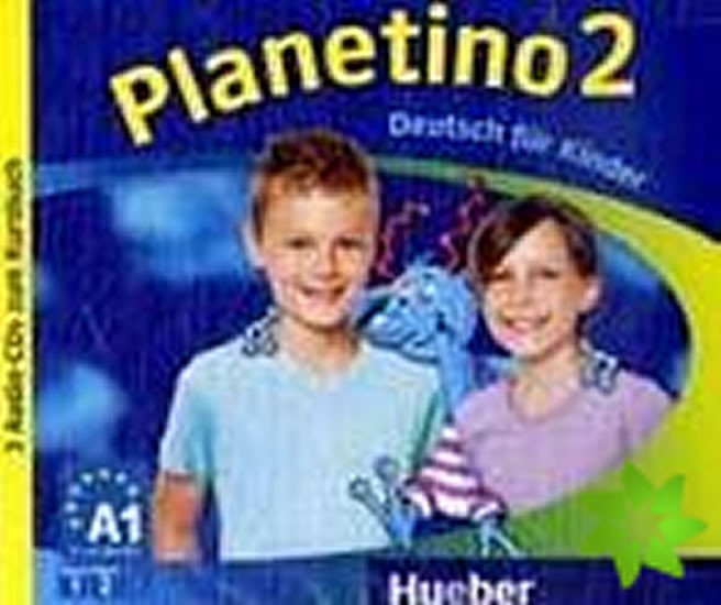 Levně Planetino 2: 3 Audio-CDs - Krystyna Kuhn