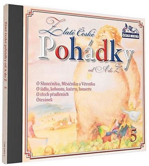 Levně Zlaté České pohádky 5. - 1 CD