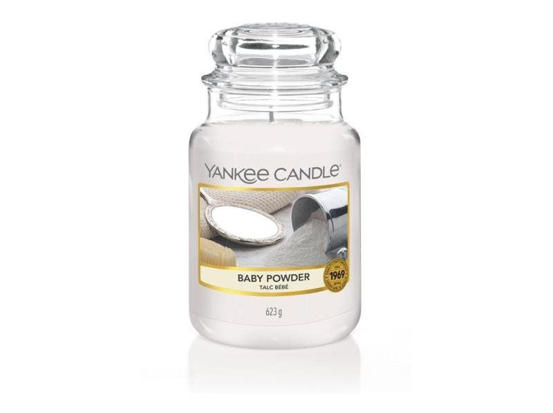 Levně YANKEE CANDLE Baby Powder svíčka 623g