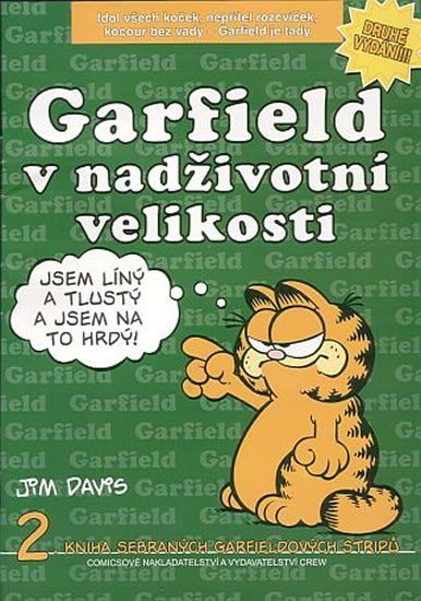 Garfield v nadživotní velikosti (č.2), 3. vydání - Jim Davis