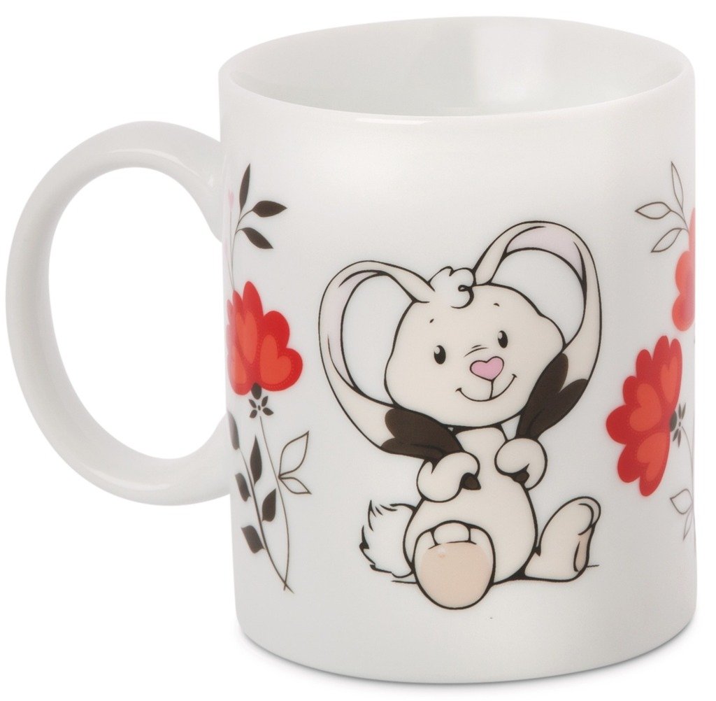 Levně Porcelánový hrnek králíček Love 350 ml - NICI