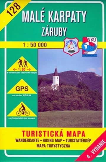 Malé Karpaty - Záruby 128 - 1:50 000 - autorů kolektiv