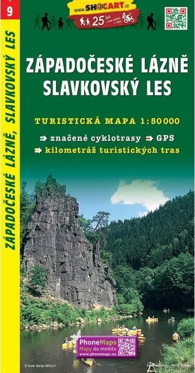 Levně SC 009 Západočeské lázně, Slavkovský les 1:50 000