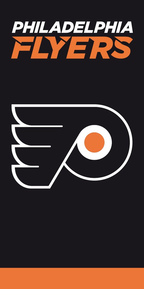 Levně Osuška NHL Philadelphia Flyers Black