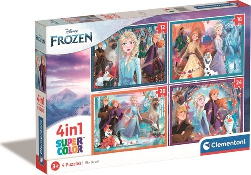 Product detail of Puzzle 4in1 Frozen