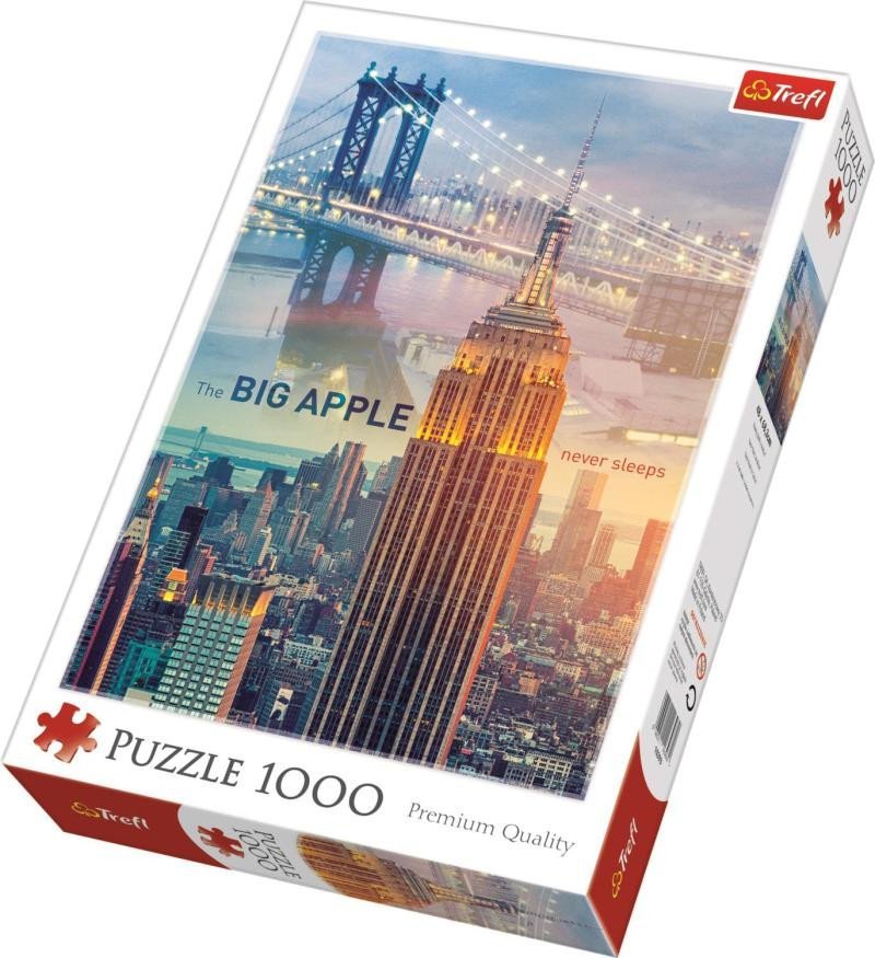 Levně Trefl Puzzle New York za úsvitu / 1000 dílků