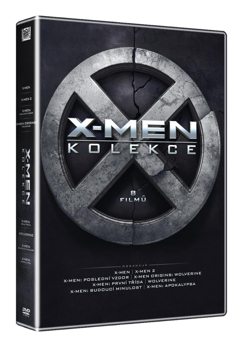 Levně X-Men kolekce 8 filmů 8DVD