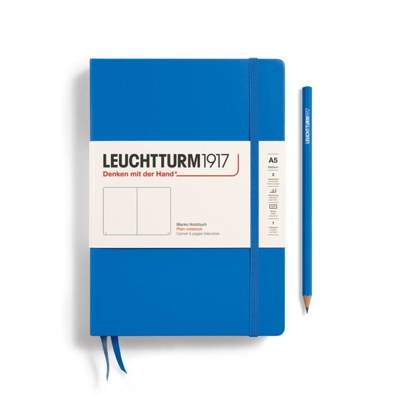 Levně Leuchtturm1917 Zápisník Sky Medium A5 čistý