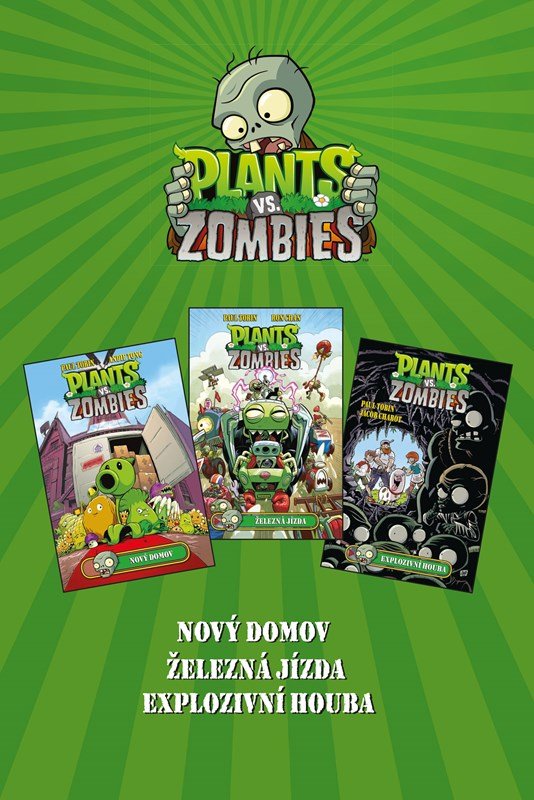 Levně Plants vs. Zombies BOX zelený - Ron Chan