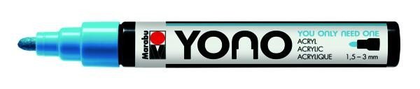 Marabu YONO akrylový popisovač 1,5-3 mm - akvamarínový