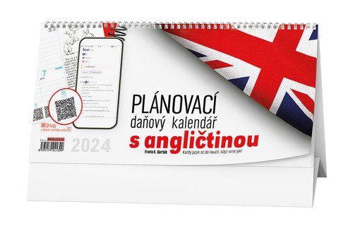 Plánovací daňový kalendář 2024 - stolní kalendář