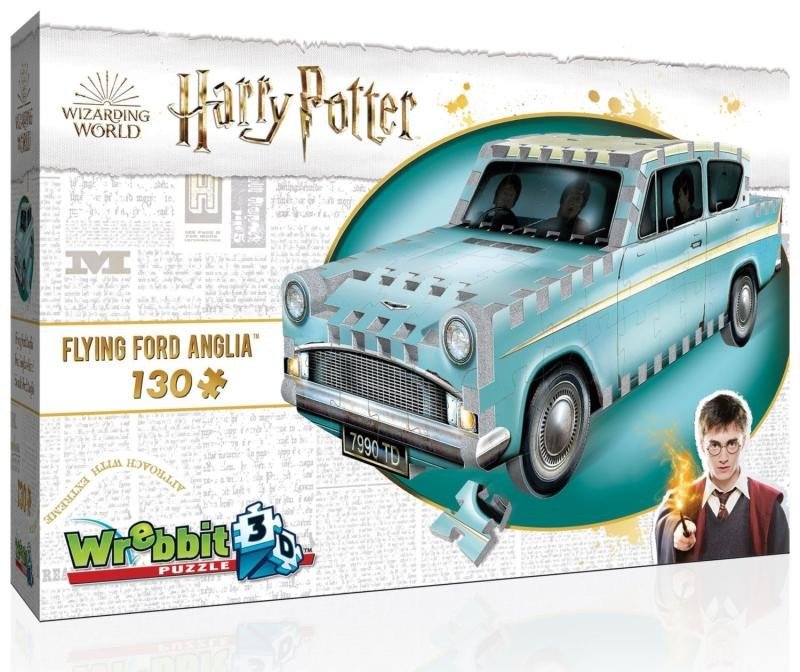Puzzle 3D Harry Potter: Ford Anglia 130 dílků