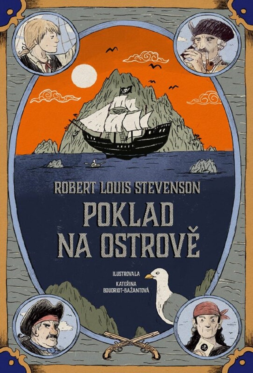 Poklad na ostrově, 1. vydání - Robert Louis Stevenson