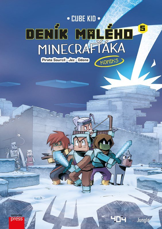Levně Deník malého Minecrafťáka: komiks 5 - Cube Kid