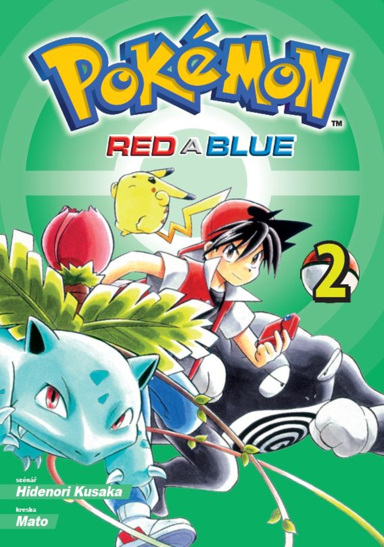 Levně Pokémon 2 - Red a blue - Hidenori Kusaka