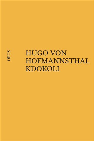 Levně Kdokoli - Hofmannsthal Hugo von