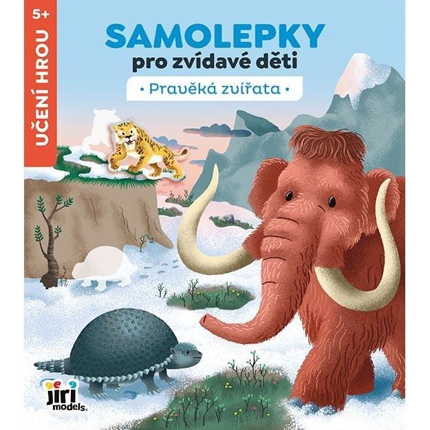 Levně Samolepky pro zvídavé děti Pravěká zvířata