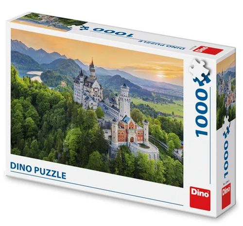 Levně Puzzle 1000 Jarní Neuschwanstein