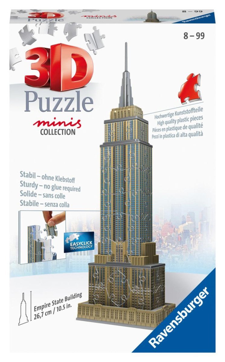 Levně Ravensburger Puzzle Mini budova - Empire State Building 54 dílků