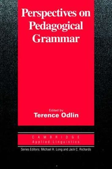 Levně Perspectives on Pedagogical Grammar: PB - Terence Odlin