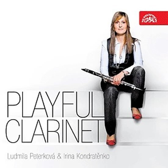 Playful Clarinet / Debussy, Bach, Monti - CD - Ludmila Peterková