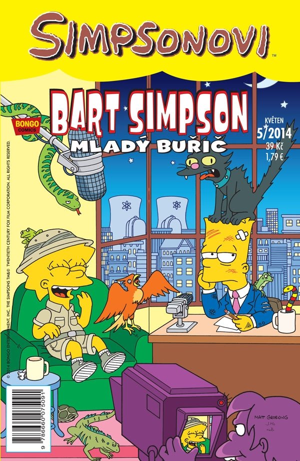 Levně Simpsonovi - Bart Simpson 05/2014 - Mladý buřič - Matthew Abram Groening