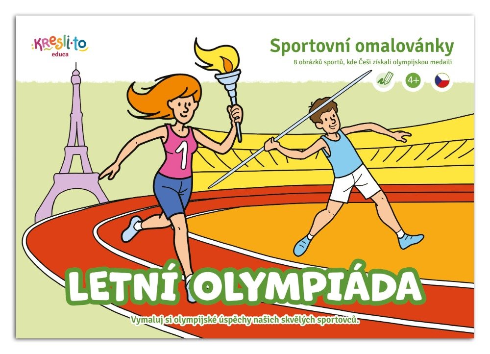 Levně Letní olympiáda - Sportovní omalovánky A5 - Filip Škoda