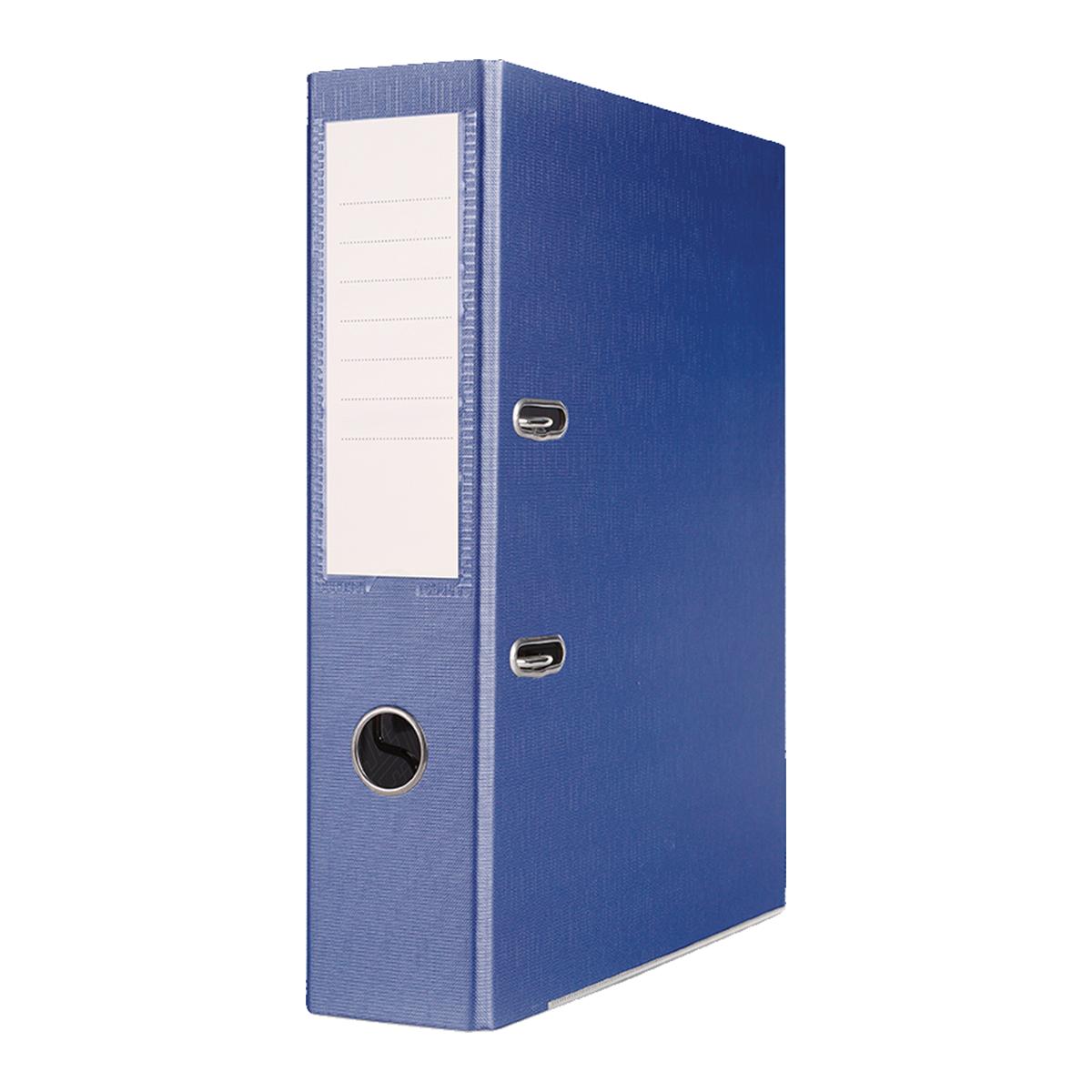 Levně Office Products pákový pořadač Basic, A4/75 mm, PP, kovová lišta, tmavě modrý