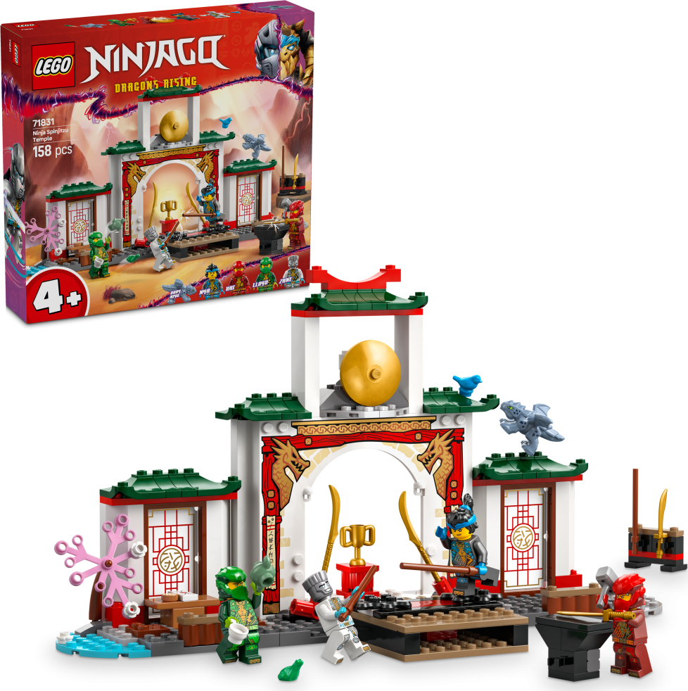 Levně LEGO® NINJAGO® 71831 Chrám nindžů Spinjitzu - LEGO® NINJAGO®