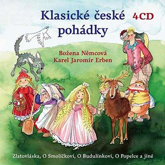 Němcová B., Erben K.J. - Klasické české pohádky 4 CD - čte Höger K., Zinková V. - K. J. Erben