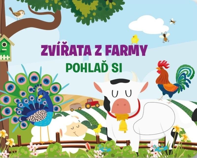 Levně Zvířata z farmy - Pohlaď si - Fiona Huisman