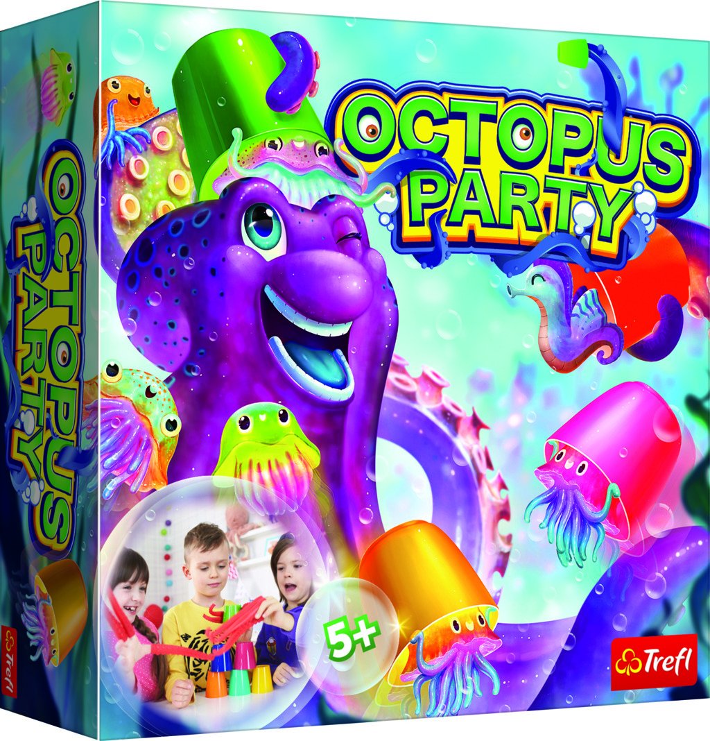Levně Octopus Party společenská hra v krabici 26x26x8cm - TEGU