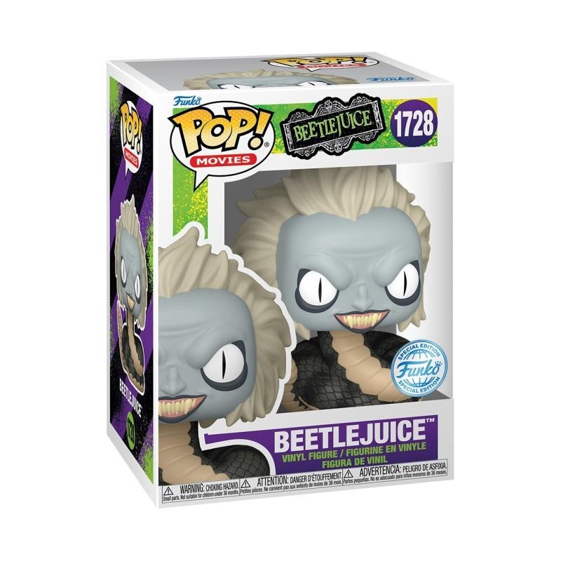 Product detail of Funko POP Movies: Beetlejuice - Beetlejuice (Snake) #1728