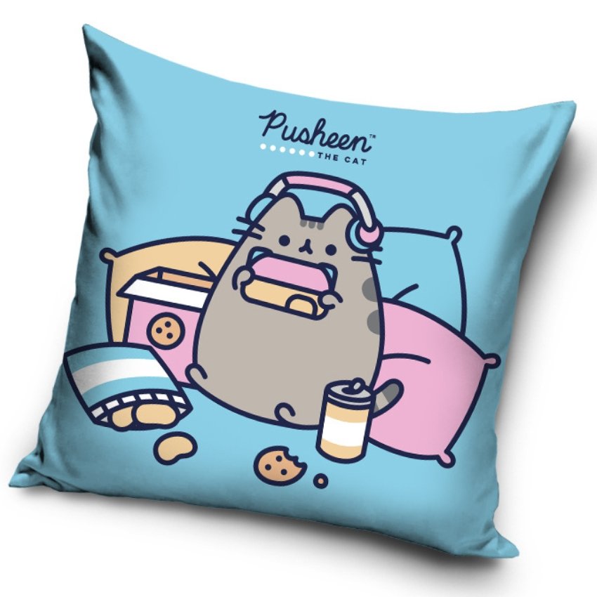 Levně Povlak na polštářek Kočička Pusheen Chill Time