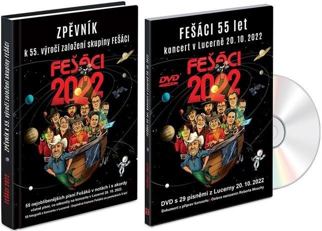 Levně Fešáci 55 let - Zpěvník + DVD - Fešáci