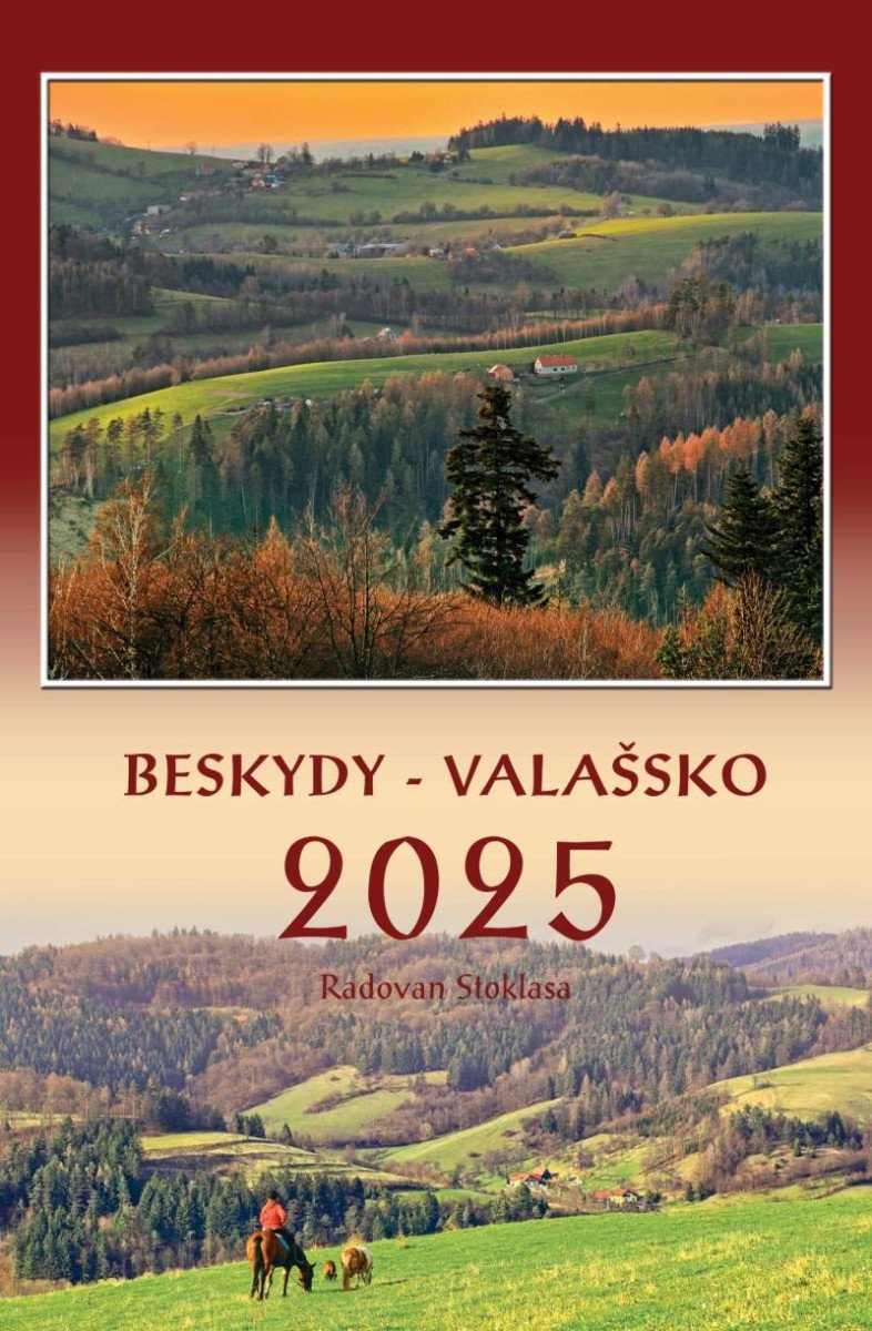 Levně Kalendář 2025 Beskydy/Valašsko - nástěnný - Radovan Stoklasa