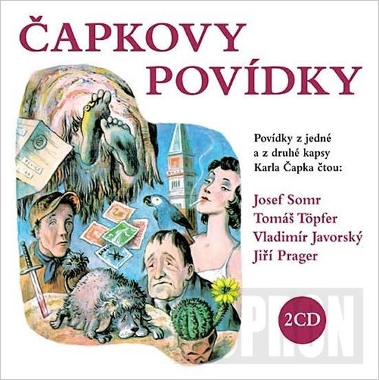 Levně Čapkovy povídky - 2CD - Karel Čapek