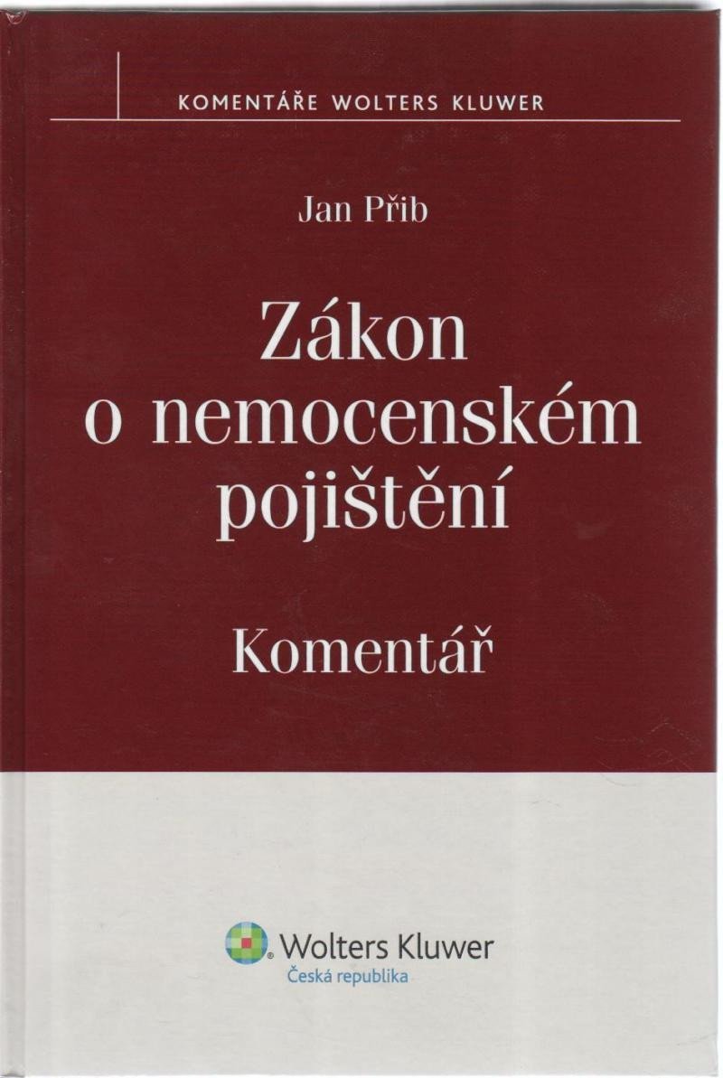 Levně Zákon o nemocenském pojištění - Komentář - Jan Přib