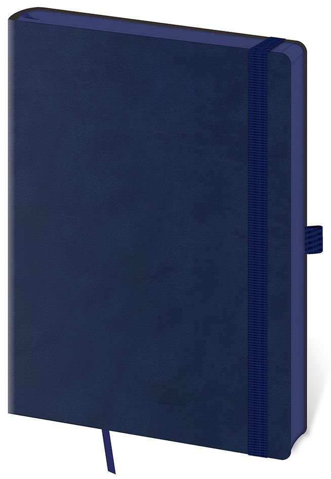 Levně Zápisník - Memory-Dark Blue - tečkovaný L