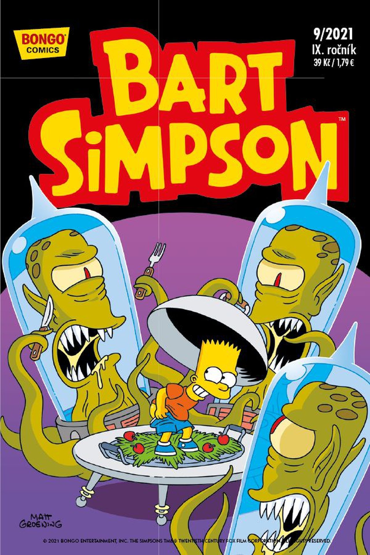 Levně Simpsonovi - Bart Simpson 9/2021 - autorů kolektiv