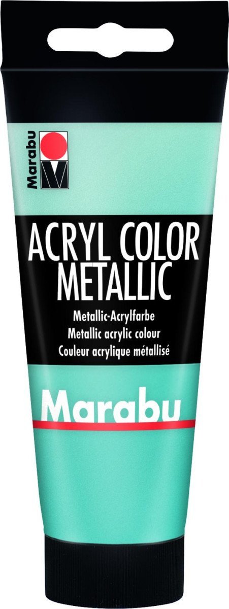 Levně Marabu Acryl Color akrylová barva - petrol metalická 100 ml