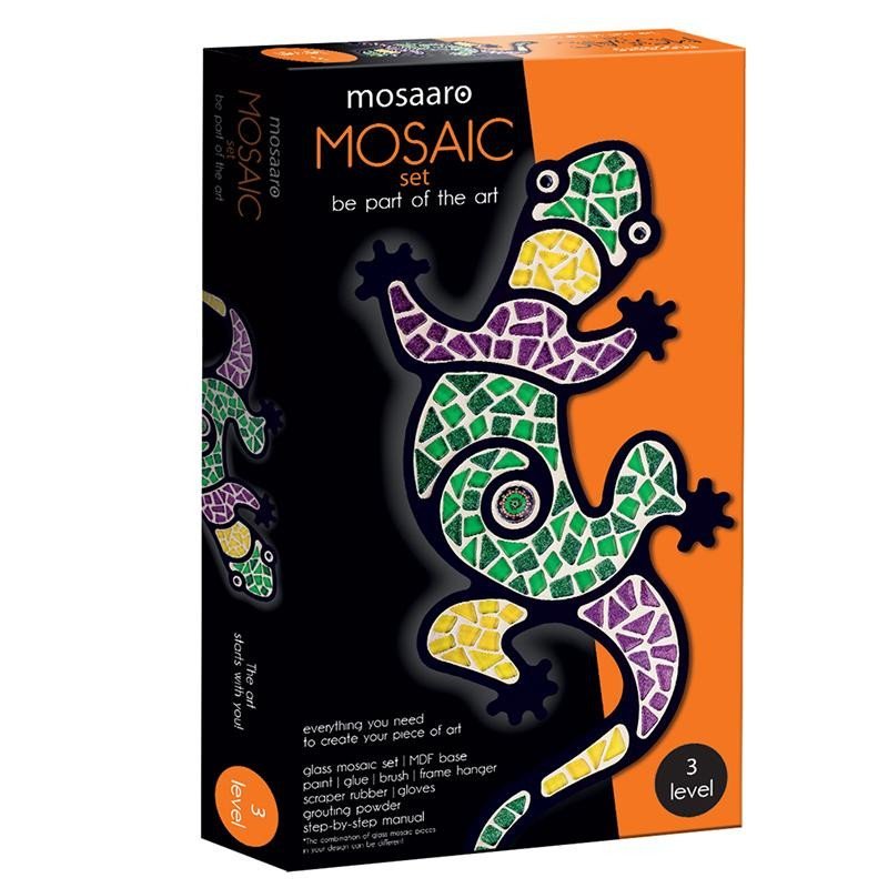 MOSAARO Sada na výrobu mozaiky - Ještěrka